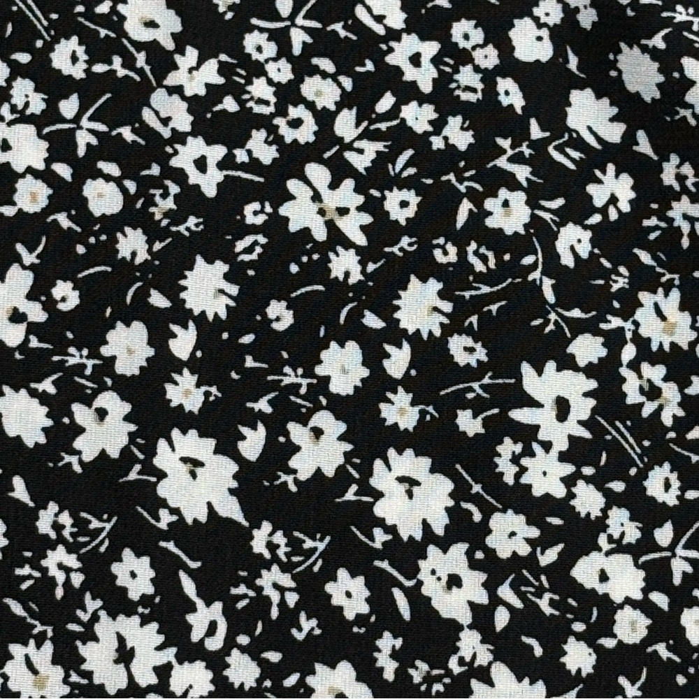 Modcloth Mini Dress Just Gotta Have It Black Floral - Picture 7 of 13